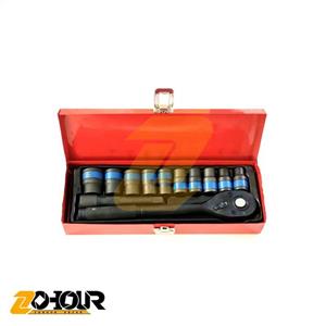 جعبه بکس 12 پارچه فشار قوی درایو 1/2 تات تولز TAT TOILS