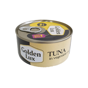 کنسرو ماهی تن در روغن گیاهی گلدن لوکس -180 گرم