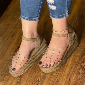 صندل زنانه کنفی طلقی