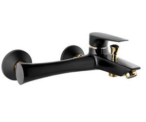 شیرآلات البرز روز مدل دوش کارن مشکی