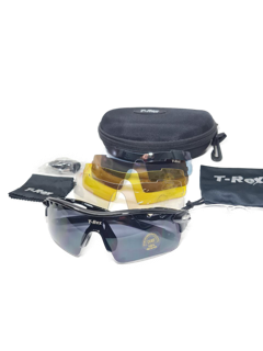 عینک دوچرخه سواری 5 لنز T-Rex مدل TR90