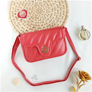 کیف دوشی با یراق طرح گل ملانی زنانه 2428