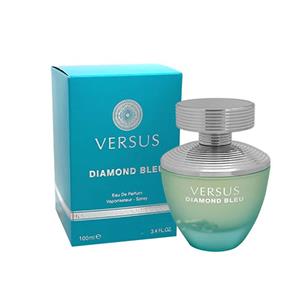 ادو پرفیوم زنانه فراگرنس ورد مدل Versus Diamond Bleu حجم 100 میلی لیتر