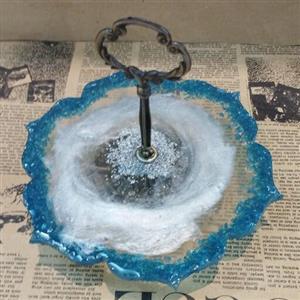 شکلات خوری پایه دار رزینی یک طبقه  طرح ژئود 