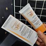 ضد افتاب بیو درما بی رنگ spf50 اصل