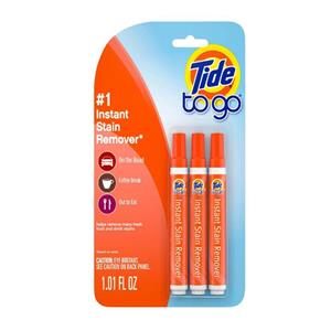 قلم لکه بر تاید مدل To Go حجم 10 میلی لیتر بسته 3 عددی Tide To Go Instant Stain Remover 10 ml Pack Of 3