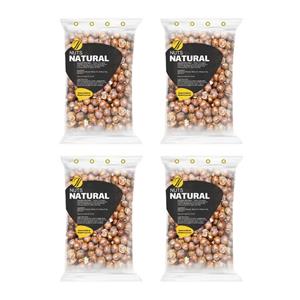 فندق با پوست دو آتیشه نچرال - 250 گرم بسته 4 عددی