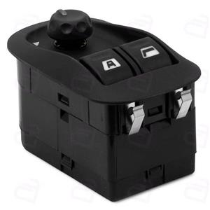 کلید شیشه بالابر پژو 206 تیپ 5 جلو تنظیم آینه تک سوکت ایمن تک