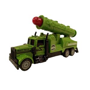 ماشین بازی مدل کامیون جنگی طرح پرتاب موشک کد AM85 