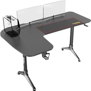میز گیمینگ مدل  L-Shaped Left Gaming Desk with Y-Shaped- ارسال ۱۰ الی ۱۵ روز کاری