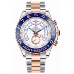 ساعت مچی مردانه رولکس یاخ مستر 2 سیلور-رزگلد سرمه‌ای Rolex Yacht Master II Silver-Rose Gold Navy