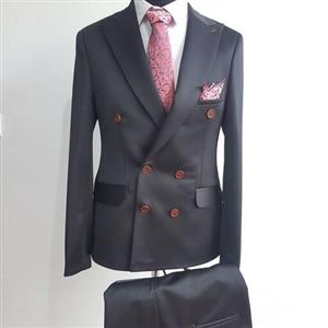 کت شلوار دبل برست مردانه