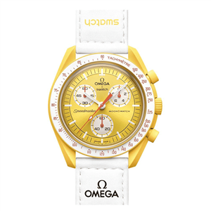 ساعت مچی امگا سواچ مدل ماموریت به سوی خورشید Omega Swatch Mission to the Sun 