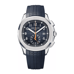 ساعت مچی مردانه پتک فیلیپ آکونا سیلور فول سرمه‌ای Patek Philippe Aquanaut Silver Full Navy 