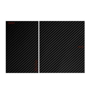 برچسب تزینی مدل Black Carbon-fiber Texture مناسب برای کنسول بازی PS2