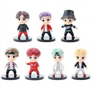 فیگور گروه BTS بی تی اس مجموعه 6 عددی