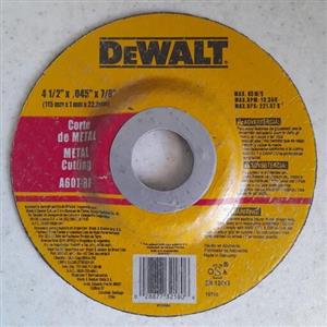 صفحه برش استیل  115  دیوالت نافه دار صفحه سنگ استیل بر مینی نافه دار DEWALT