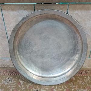 لگن مسی قدیمی سایز برزگ