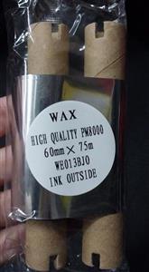 ریبون وکس/رزین Wax/Resin Ribbon 60×75 60x75 Premium Wax Resin