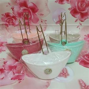 جا اسکاج آویز نگین دار