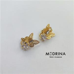 گوشواره استیل پروانه