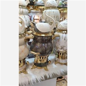 سماور گازی طرح سنگ کروپ ست هزینه 