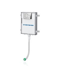 فلاش تانک ایران توکار کلاسیک با نیم فریم فلزی مدل اسمارت اسپیس Smart Space