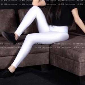 لگ  شاین زنانه رنگ سفید مارک آل کیم چیک
