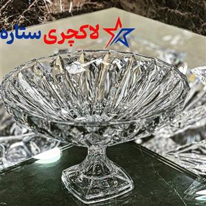 میوه خوری پایه دار کریستال ساکورا مدل مودنا ( هگزا ) 