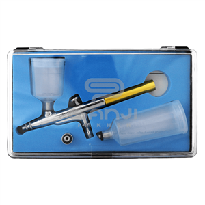 پیستوله رنگ پاش بادی حرفه‌ای سالکامیکس ایر براش کاسه رو SalcaMix Airbrush AB-131