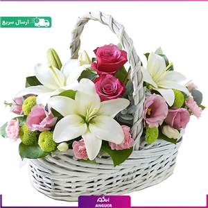 سبد گل ترکیبی