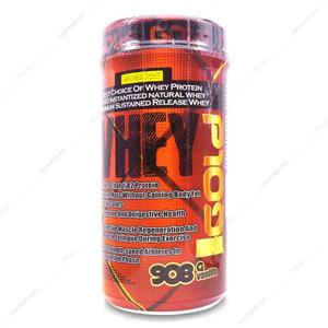 پودر وی گلد WHEY GOLD با طعم وانیل ژن استار 908g