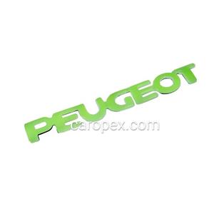 آرم شب تاب نوشته PEUGEOT 