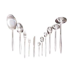 سرویس قاشق و چنگال 24 نفره یونیک 120 پارچه دهنه اروپایی