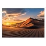 تابلو شاسی طرح طلوع آفتاب در سحرا و بیابان Desert مدل NV0787