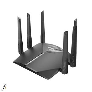 روتر هوشمند 3 باند وای فای دی لینک مدل DIR-3040 گیگابیتی AC3000