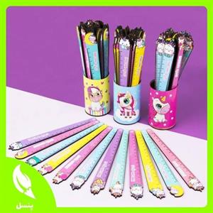 خط کش چوبی یونیکورن تک شاخ