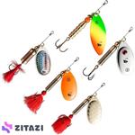 قاشقک ماهیگیری مدل CAPERLAN Predatory Fish Fishing Spoon Set Neman