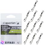 چرخ گردان ماهیگیری مدل CAPERLAN Fishing Clip Swivel Rolling Snap