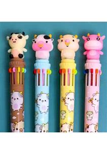 خودکار فانتزی  ده رنگ حیوانات - 10 رنگ