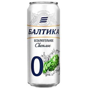 آب جو بدون الکل بالتیکا روسی Baltika 