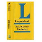 Langenscheidt Basic German Vocabulary