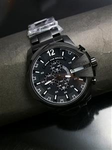 ساعت مردانه دیزل شاخدار مشکی مدل DZ4360