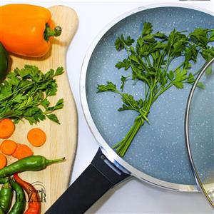 تابه تک دسته طرح ایتالیا B سایز 24 ام جی اس