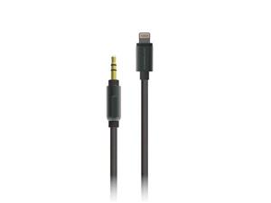 کابل لایتنینگ به آی یو ایکس 1.2 متری پاورولوژی Powerology Braided Audio Lightning to 3.5mm AUX Cable 1.2m