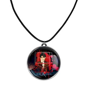 گردنبند خندالو مدل لیوای آکرمن و نماد آزادی انیمه اتک آن تایتان کد 1100911016