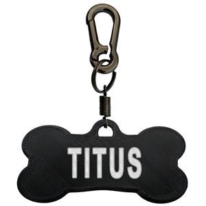 پلاک شناسایی سگ مدل Titus