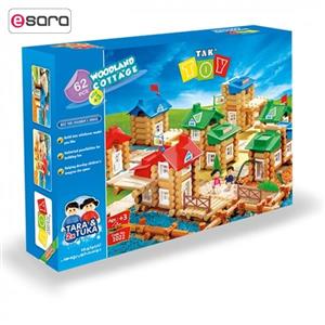 کلبه جنگلی تک توی کد 1022 62 تکه TAK TOY Woodland Cottage 62 PCS