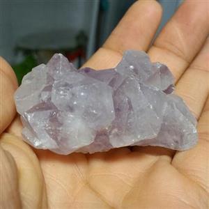 سنگ راف آمیتیس (آمتیس) بلور درشت پر رنگ وارداتی بسیار خاص و زیبا و کمیاب کد 10418