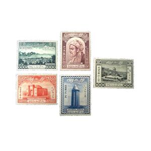 تمبر یادگاری مدل تولد ابن سینا کد IR4904 مجموعه 5 عددی